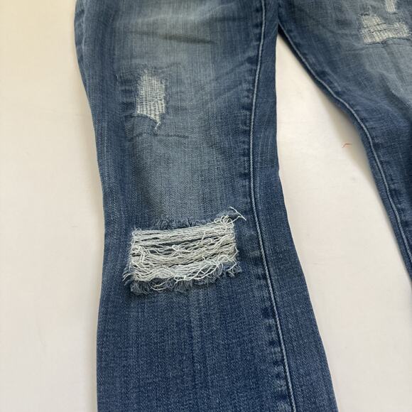 Lucky Brand Jeans Womens 28 Lolita Skinny Distressed Denim Stretch - Picture 4 of 11